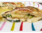 Foto del paso 6 de la receta: Tortilla de calabacín y queso azul
