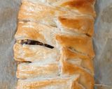 A picture of step 3 of Mushroom, spinach parcel with feta cheese.
