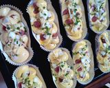 Foto langkah ke 5 dari resep Roti Sosis Sapi Empuk sampai 3 hari,kesukaan kita ;) - Sausage hotdog bun.