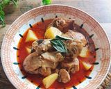 Foto langkah ke 4 dari resep Gulai Ayam Kentang.