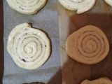 بريوش رولي محشي بالشوكولاته