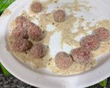 A picture of step 1 of Meatballs in the Air Fryer.
