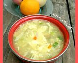 Foto langkah ke 7 dari resep Chinese egg drop soup (sup telur).