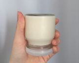 Hình bước làm 1 của món Sữa chua hy lạp từ sữa công thức - bé ăn dặm