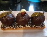 Une image de l'étape 7 de La bûche Ferrero rocher.