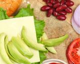 A picture of step 1 of Rajma Kebab Sandwich￼.