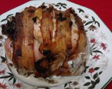 Foto del paso 5 de la receta: Pollo envuelto con verduras al horno