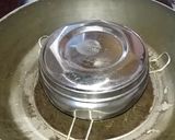 A picture of step 3 of Bhapa paneer.