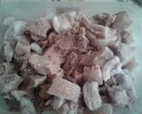 Foto langkah ke 1 dari resep Babi masak kecap.