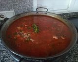 Foto del paso 5 de la receta Paella de pulpo y gambas
