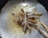 A picture of step 1 of Bombil(dried bombay duck) chutney.