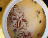 A picture of step 4 of Rabri keer loaded with dry fruits and Ghee 🤗🤗.