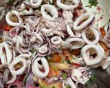 Gambar langkah 4 resipi Kerabu Suhun Sotong Thai.