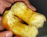 Foto langkah ke 14 dari resep Donat Labu Kuning, Tanpa Telur.