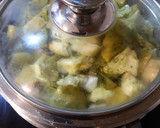 Foto del paso 3 de la receta: Col con patata al vapor