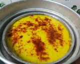 A picture of step 4 of Rava instant dhokla.