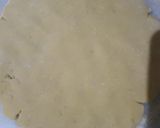 A picture of step 2 of Makki ki roti.
