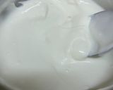 A picture of step 1 of Mango yoghurt Popsicles.