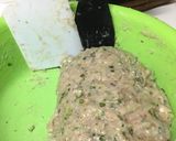 Hình bước làm 1 của món Bánh mì chả cá sate