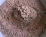 A picture of step 1 of Red Velvet Spanish Churros.