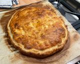 Une image de l'étape 13 de Tourte au porc, petits pois, crème et feta.