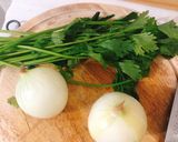 Hình bước làm 1 của món Bò xào cần tây