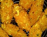 Foto langkah ke 3 dari resep Crispy Bubble Crumb Noodle Ball and Drum Stick | Frozen Food.