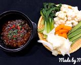 Hình bước làm 7 của món Rau củ luộc chấmKho quẹt