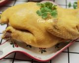 Hình bước làm 4 của món Gà luộc da săn