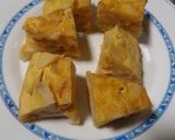 Foto del paso 2 de la receta Pincho de tortilla y lacón asado