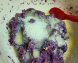 Foto langkah ke 2 dari resep Lumpia Ubi Ungu Keju Lumer.