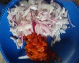 A picture of step 4 of Shuwaka/Bitterleaf and groundnut soup.