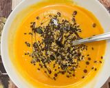 Pikáns sütőtök krémleves recept fázis 3 fotója