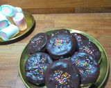 Foto langkah ke 5 dari resep Choco Pie Marshmallow.