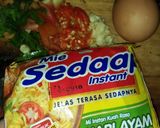 Foto langkah ke 1 dari resep Mie Tek-Tek Rebus Kari.