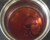 A picture of step 4 of Vegan Pancakes with Strawberry sauce.