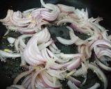 A picture of step 2 of Persian rice||kalam polo||Rice with Cabbage.