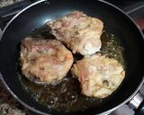Foto del paso 8 de la receta: Pollo en salsa de siete especias libanesas, tandoori y azafrán