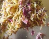 A picture of step 1 of Sweet potato Halwa.