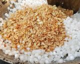 A picture of step 6 of Sago (Sabudana Khichdi.).