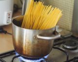Foto langkah ke 4 dari resep Spageti carbonara keju Turki.