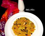 নিরামিষ চিড়ার পোলাও রেসিপির ধাপ 2 ছবি