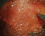 A picture of step 3 of Beetroot puri with white chana.