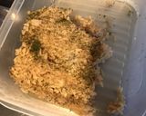 A picture of step 2 of Omelet with Rice, Emmental, and Parsley.