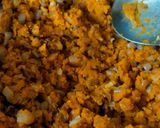झुणका (zhunka recipe in marathi) रेसिपी स्टेप 3 फोटो 