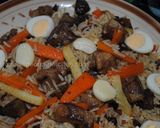 A picture of step 11 of Traditional Samarkand Polow.