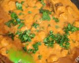 A picture of step 15 of Soya Chunks Capsicum & Onion Curry soyabeena badi ki sabji.