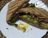 Foto del paso 4 de la receta: Hamburguesa de ternera con queso azul y champiñón