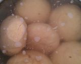 A picture of step 2 of Rajasthan ki famous Bafla Bati.