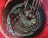 Foto langkah ke 3 dari resep Shiny Fudgy Brownies 1Telur.